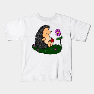Hedgehog Love Kids T-Shirt